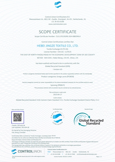 SCOPE Certificates